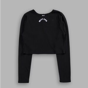 DARC SPORT CHOPPER L/S NIKITA TOP IN BLACK